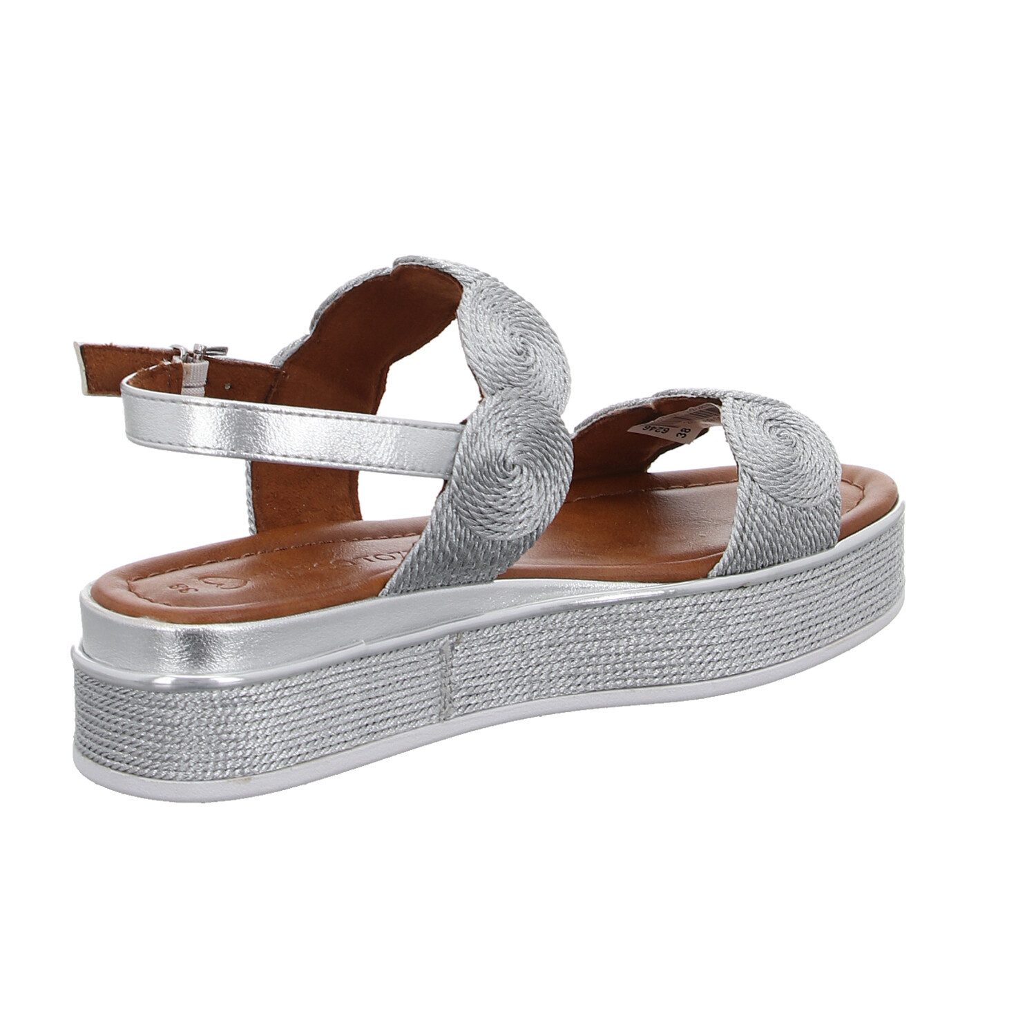 MARCO TOZZI silver Sandalette
