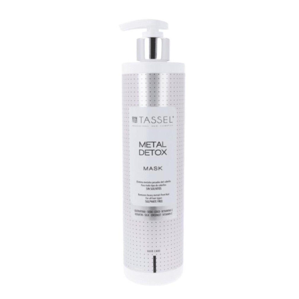 TASSEL Haarmaske Sulfatfreie Detox-Maske mit Metallquasten, 500 ml