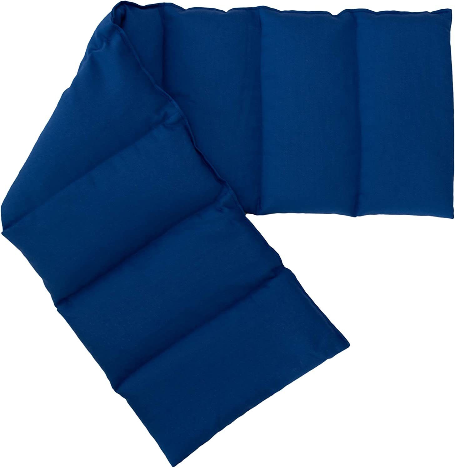 Giraffenland Wärmekissen Bio-Stoff Rapssamenkissen 8-Kammer 75x20cm - Wärmekissen Kältekissen, Wärme- (Mikrowelle/Backofen) o. Kältekissen (Kühlschrank/Gefriertruhe)