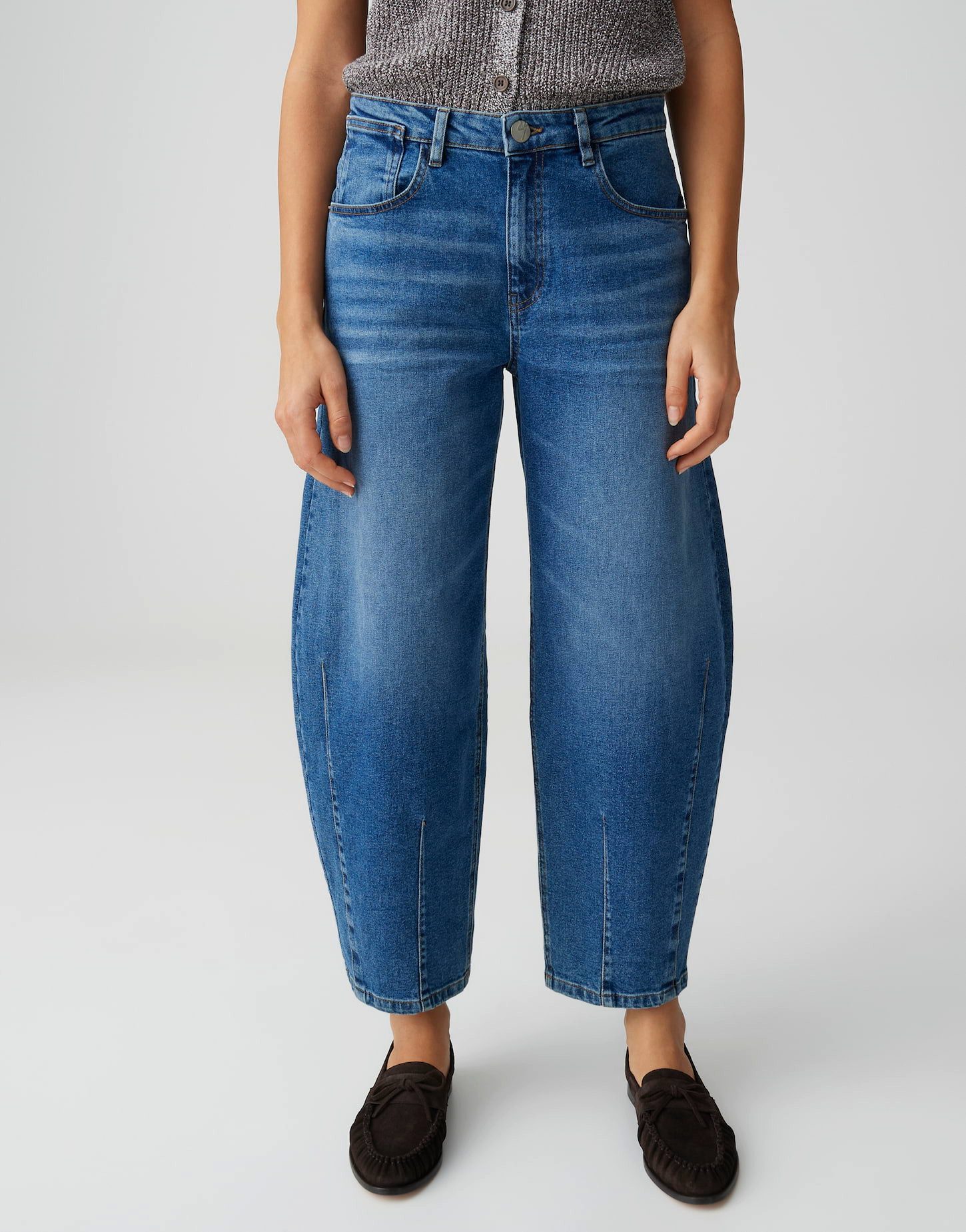 OPUS Skinny-fit-Jeans Hose Denim Lissie bold