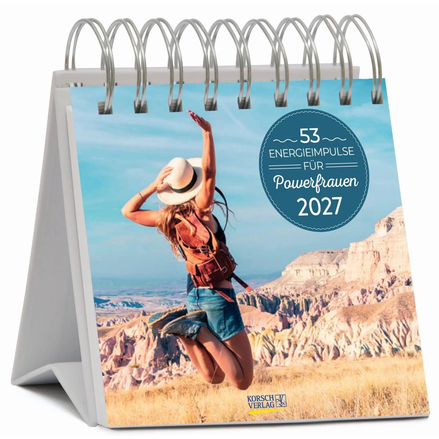 Korsch Verlag Wandkalender 53 Energie-Impulse für Powerfrauen 2027