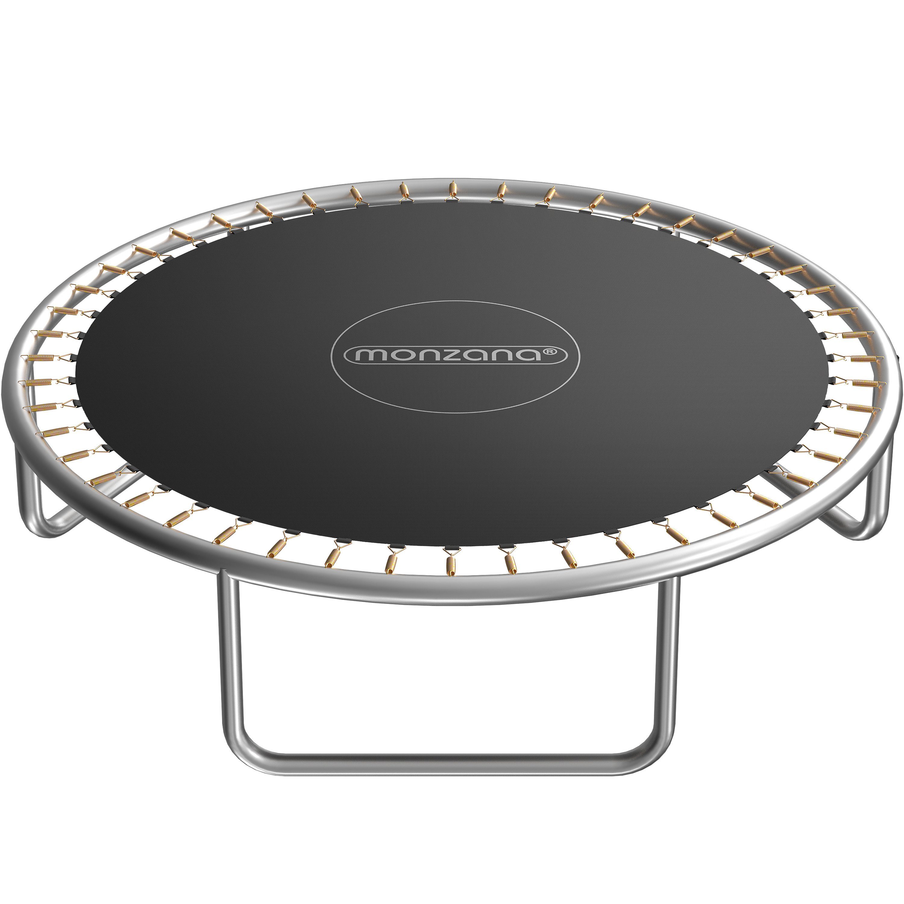 monzana Gartentrampolin, Ø 183 cm, (1 tlg), PP-Material, UV-beständig, rostgeschützte, verzinkte Ösen aus Metall