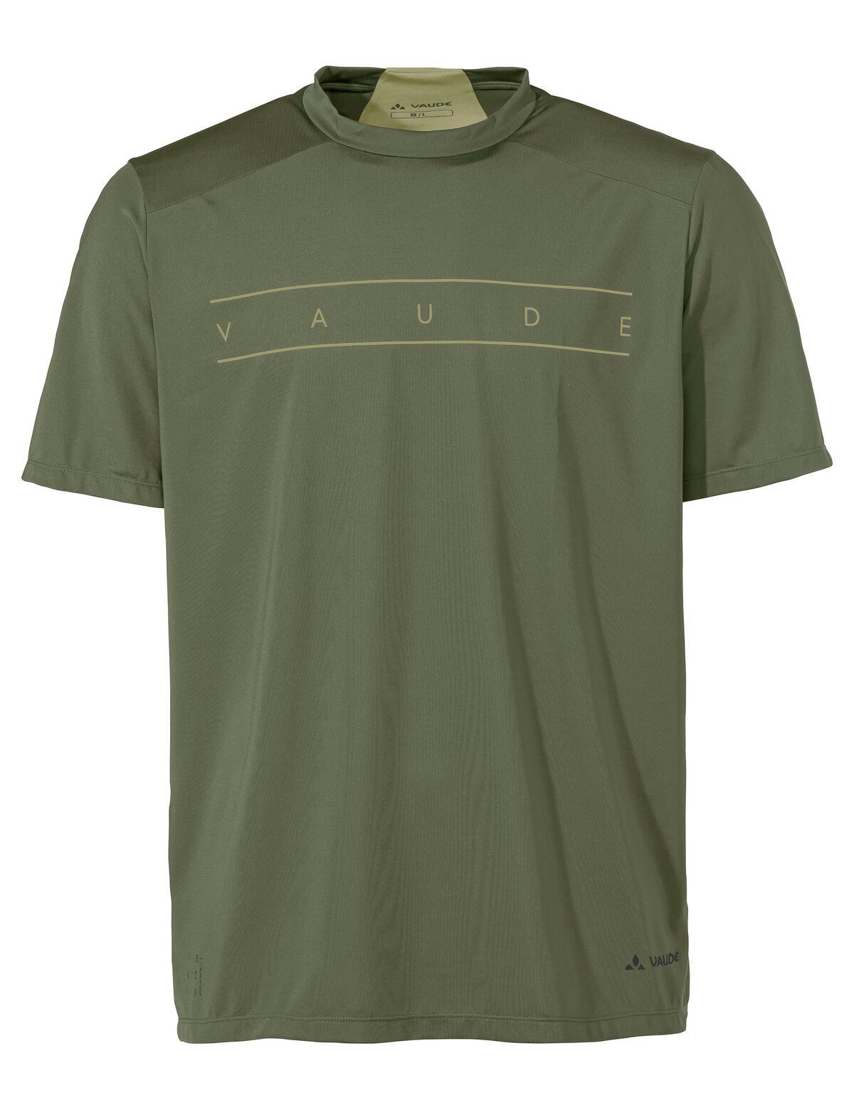 VAUDE T-Shirt Men's Qimsa Logo Shirt (1-tlg) Green Shape