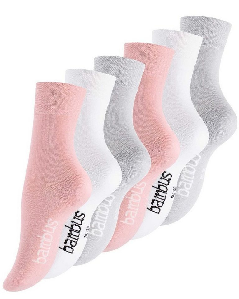 Vincent Creation® Socken (6-Paar) weich und atmungsaktiv durch Viskose