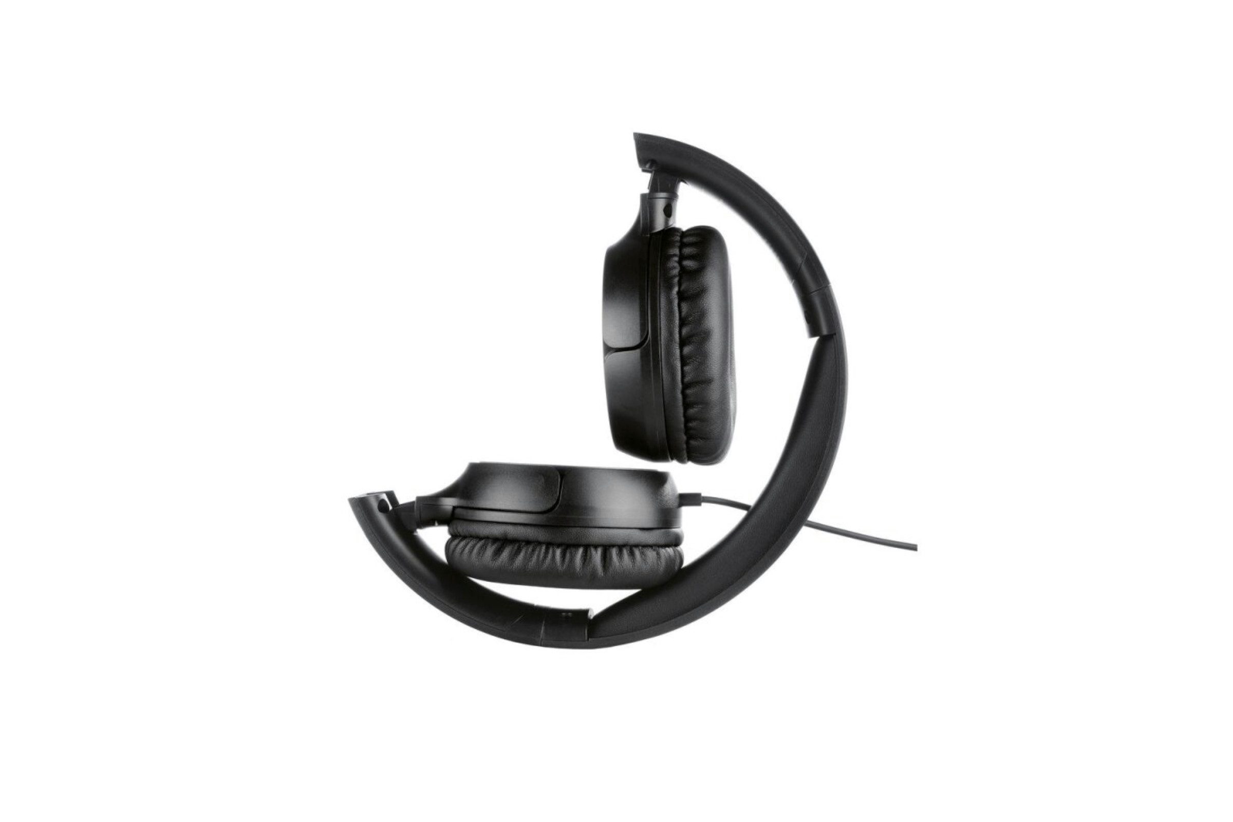 SilverCrest On Ear Kopfhörer SKOG 40 A1 Kabelgebunden 1,2m Zusammenklappbar On-Ear-Kopfhörer (Headset-Funktion mit integriertem Mikrofon, Einseitig geführtes Ka – Bild 3 von 4