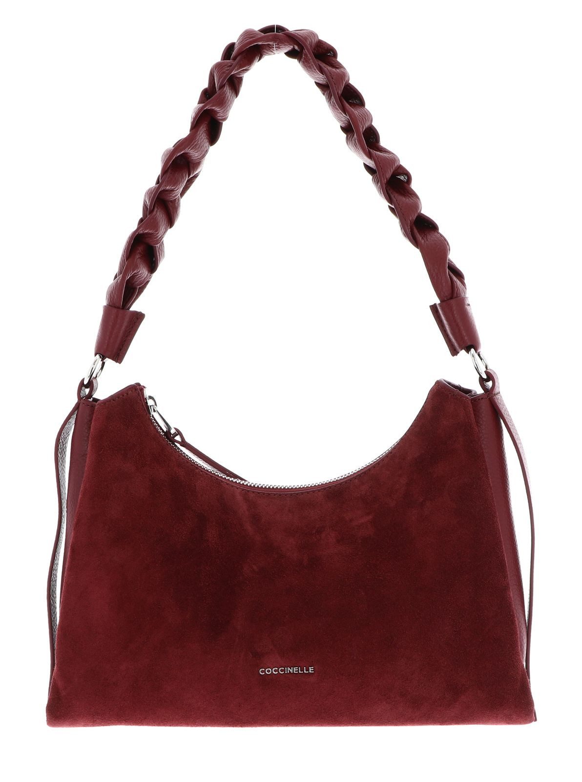 COCCINELLE Schultertasche Shoulderbag, aus echtem Rindsleder