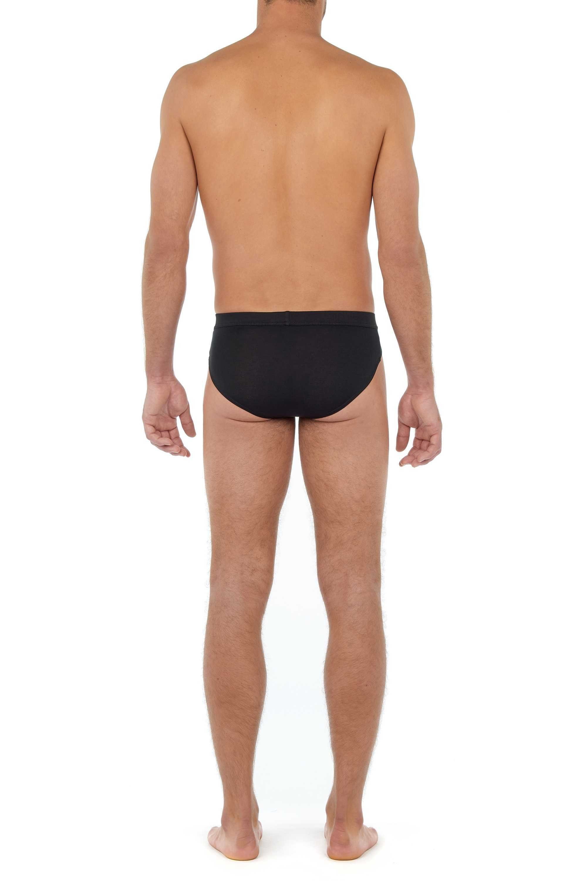 Herren Tencel Brief Mini Slip Hom soft, - Schwarz Comfort Slip