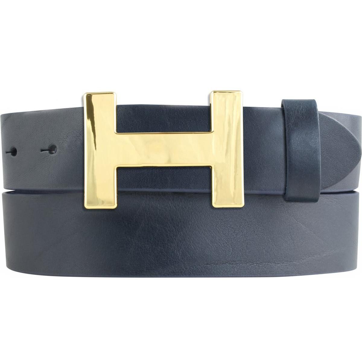 BELTINGER Ledergürtel Designer Gürtel HENRY aus Vollrindleder 4 cm - Eleganter Ledergürtel f (1-St)