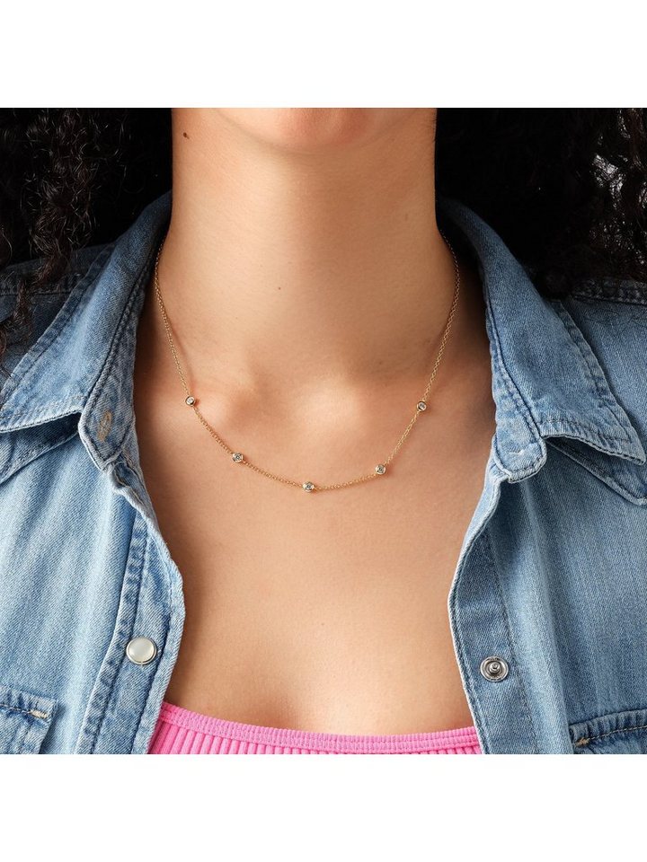 Esprit Silberkette ESPRIT Damen-Kette 92... Esprit Silberkette ESPRIT Damen-Kette 92...