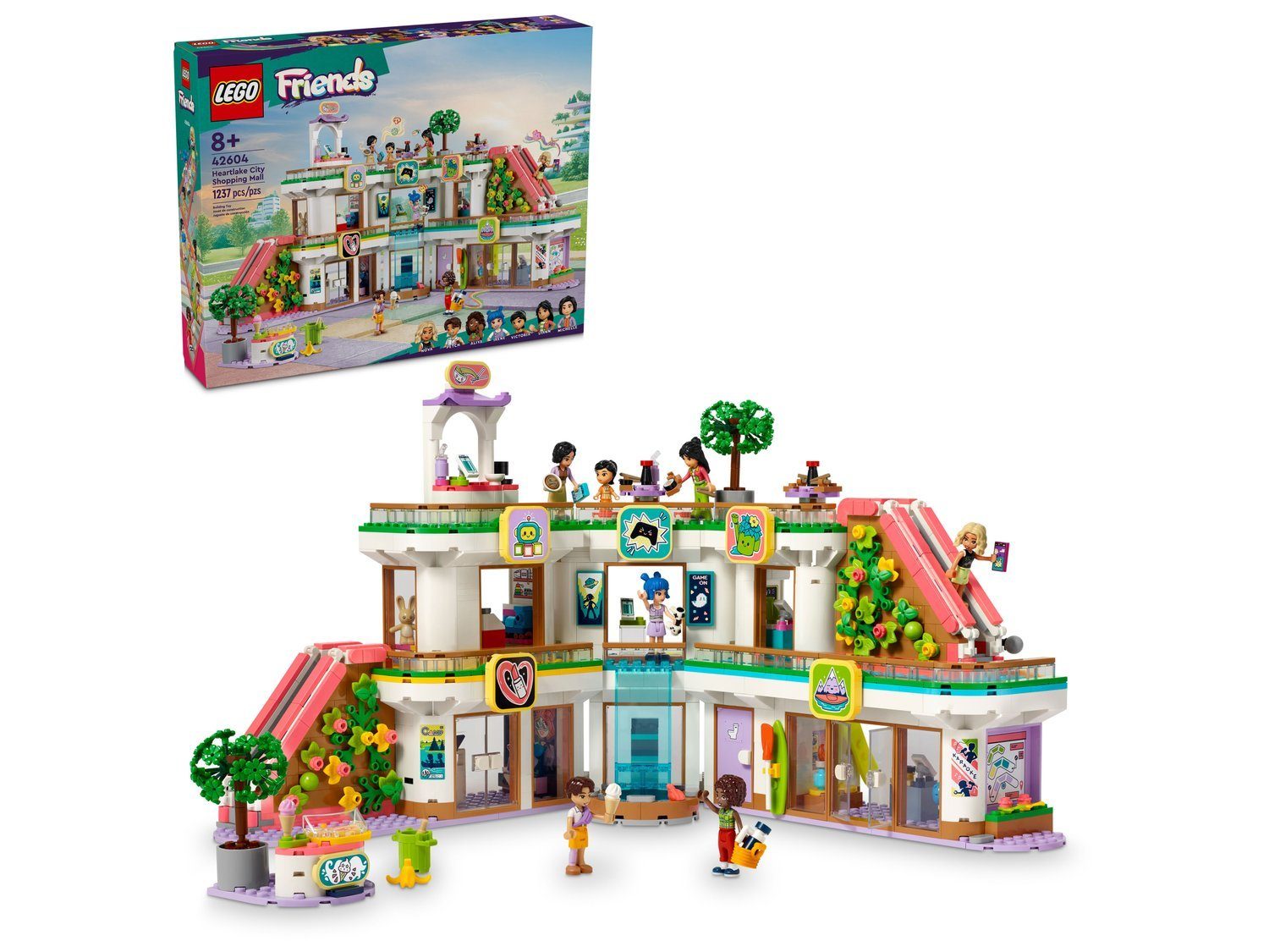LEGO® Friends 42604 Heartlake City Kaufhaus Spielbausteine, (Set, 1237 St., günstig online kaufen