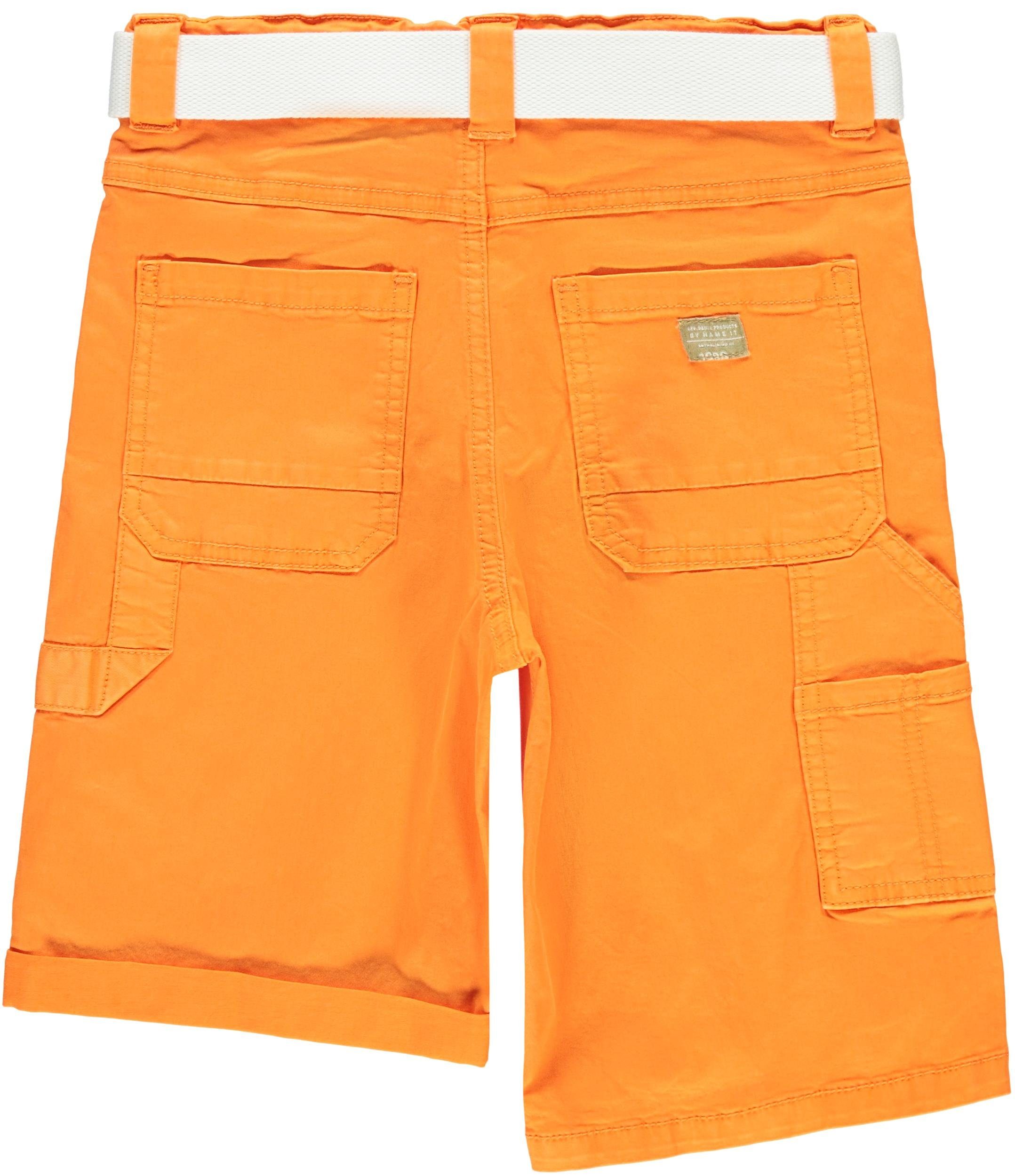 Name It Chinoshorts Name It Jungen Skater Shorts mit Funktionstaschen
