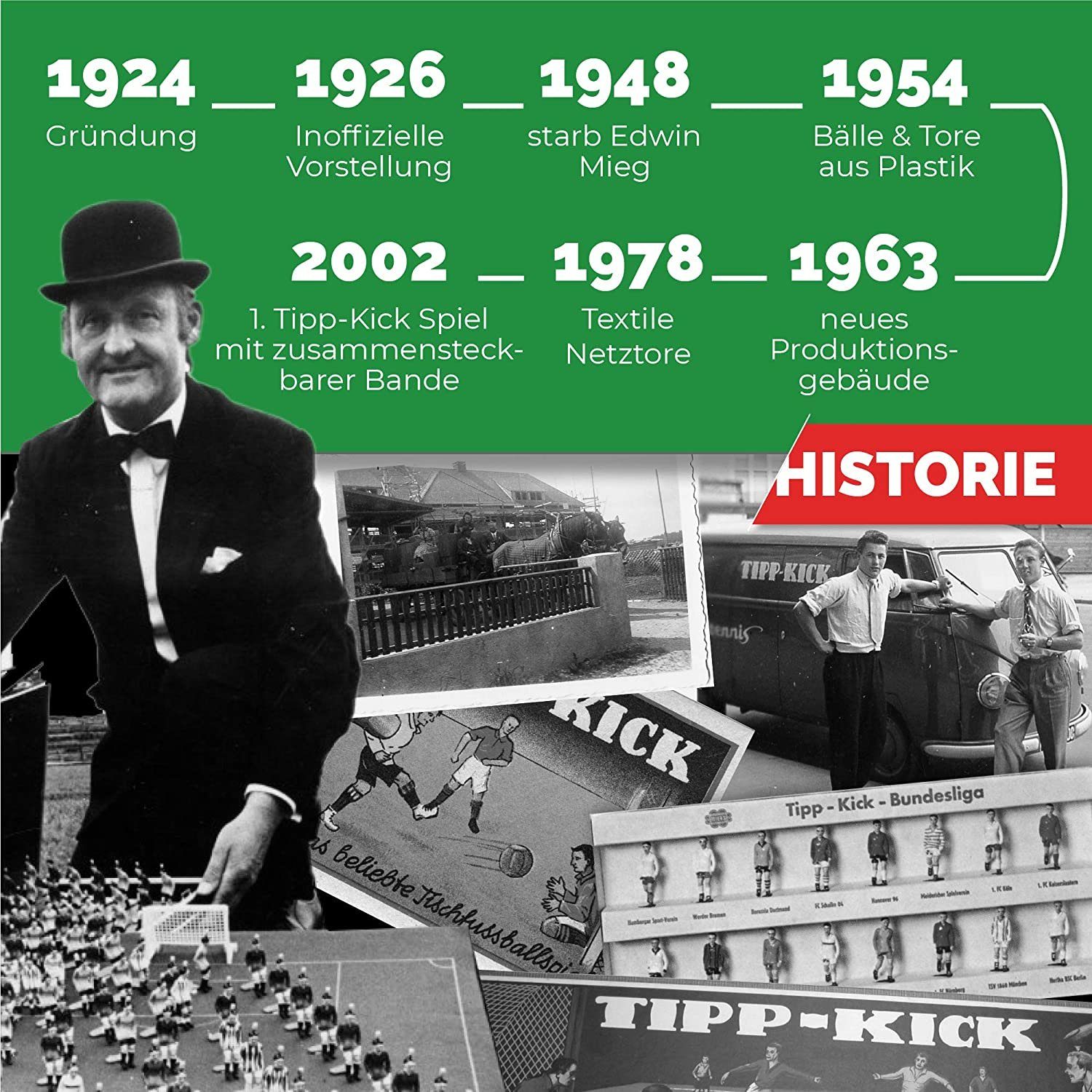 Tipp-Kick Tischfußballspiel Deutschland Kickerin Figur Dame Frau Lady Spielerin mit Ball