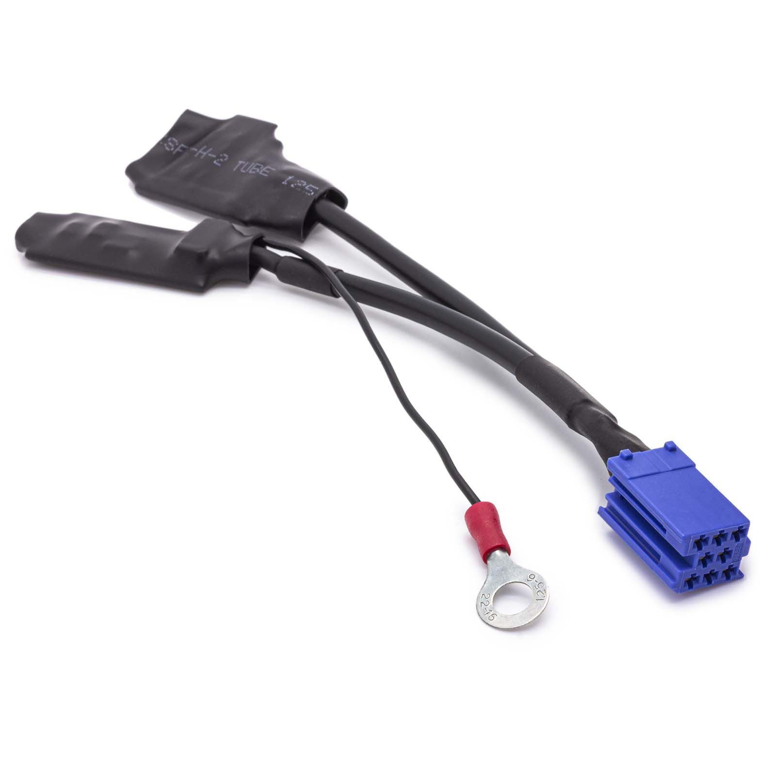 KFZ Auto Radio AUX Bluetooth Modul Adapter Kabel 8pol Mini ISO KFZ-Adapter