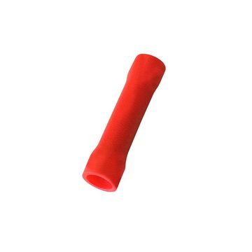 ARLI Crimpzange ARLI Handcrimpzange 0,5 - 6 mm² - Crimpzange Presszangen Zange + 100 x Stossverbinder rot 0,5 - 1,5 mm²