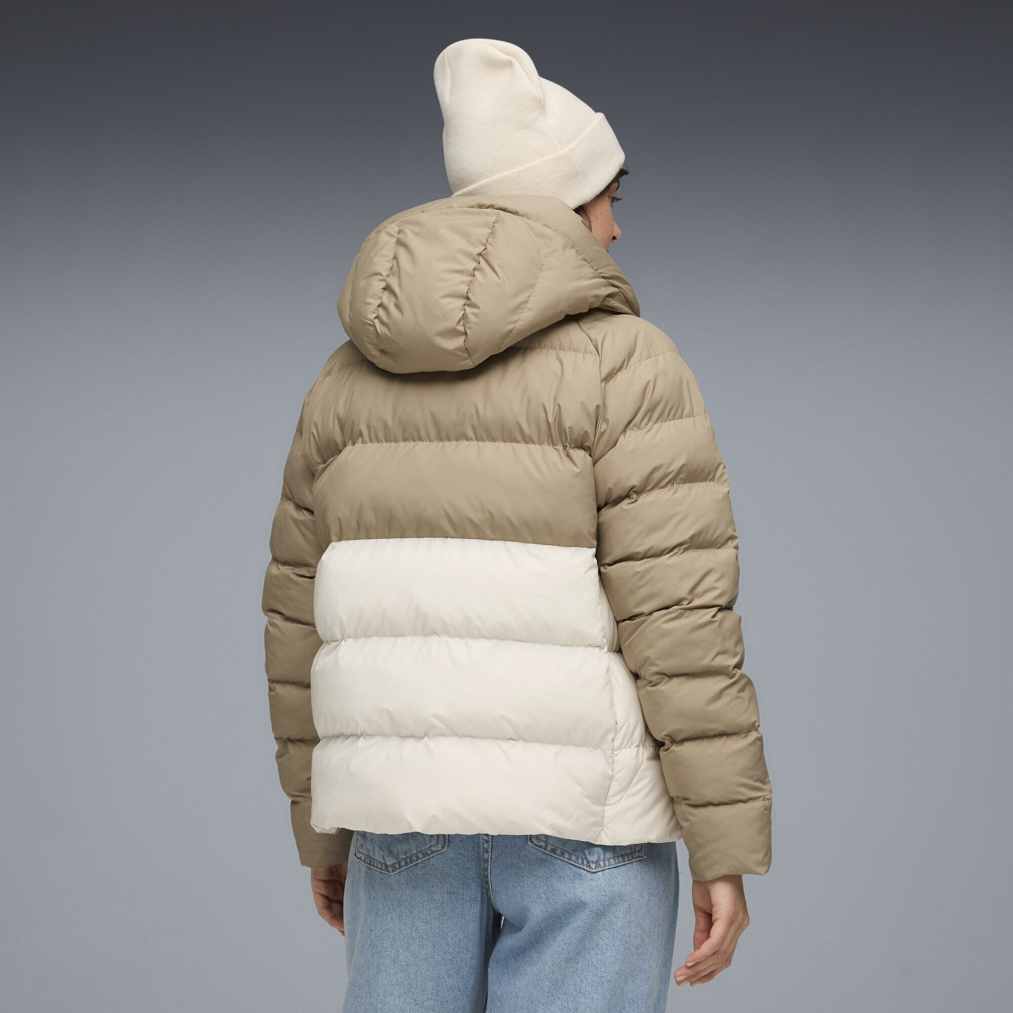 PUMA Winterjacke Mono Kapuzenjacke Damen