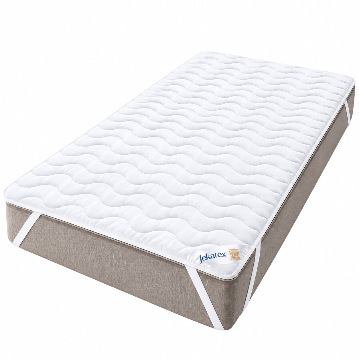 Matratzenauflage Denver, Matratzenauflage – supersoft, hygienisch bis 95 °C waschbar Jekatex, In vielen Größen erhältlich von 80 x 200 cm bis 200 x 200 cm