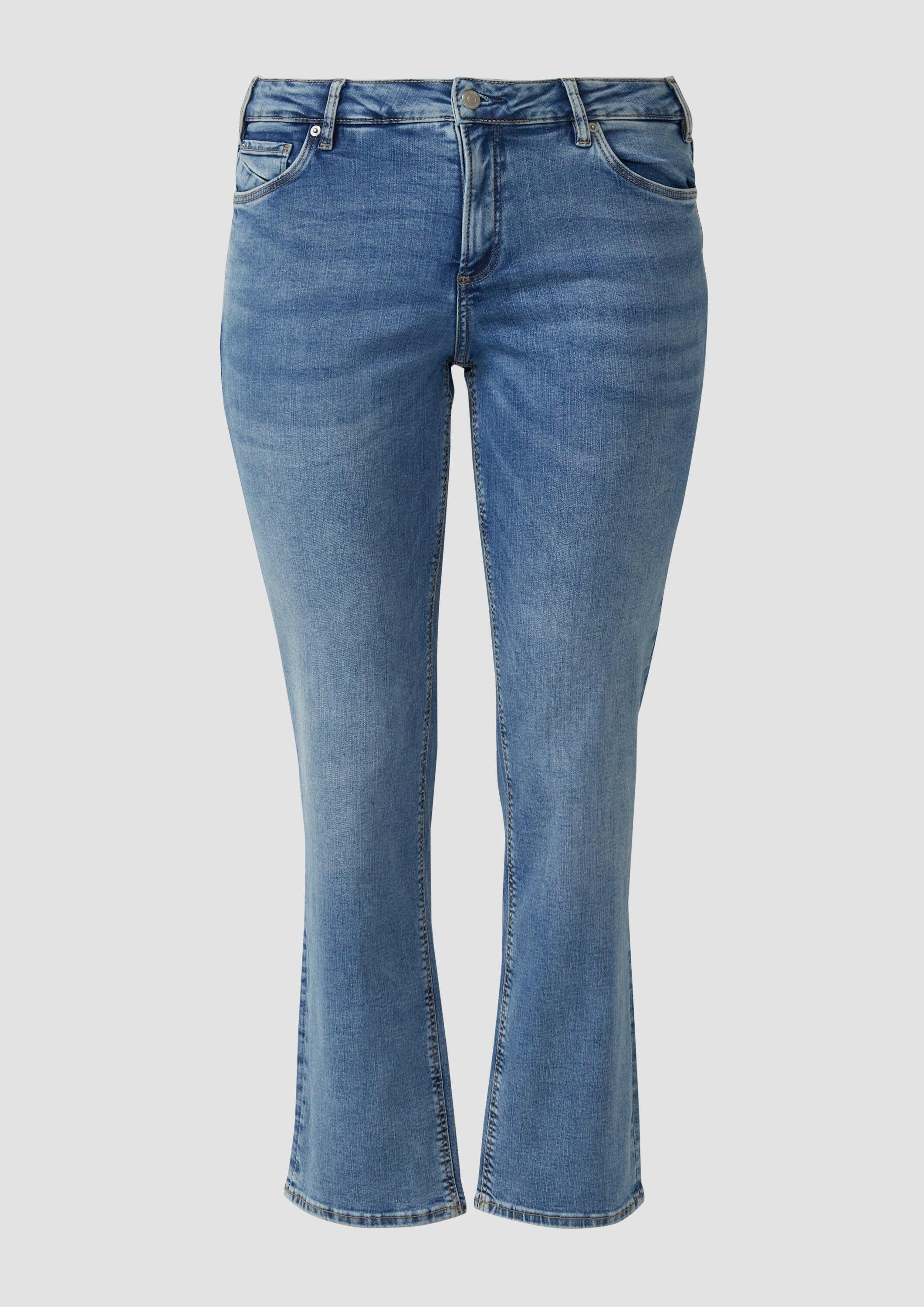 QS Regular-fit-Jeans Jeans-Hose Jeans / Slim Fit / Mid Rise / Straight Leg