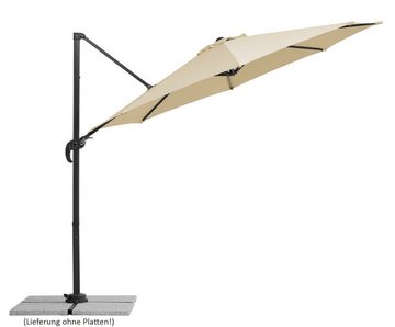 Schneider Schirme Ampelschirm Rhodos Junior, mit Schutzhülle, ohne Wegeplatten