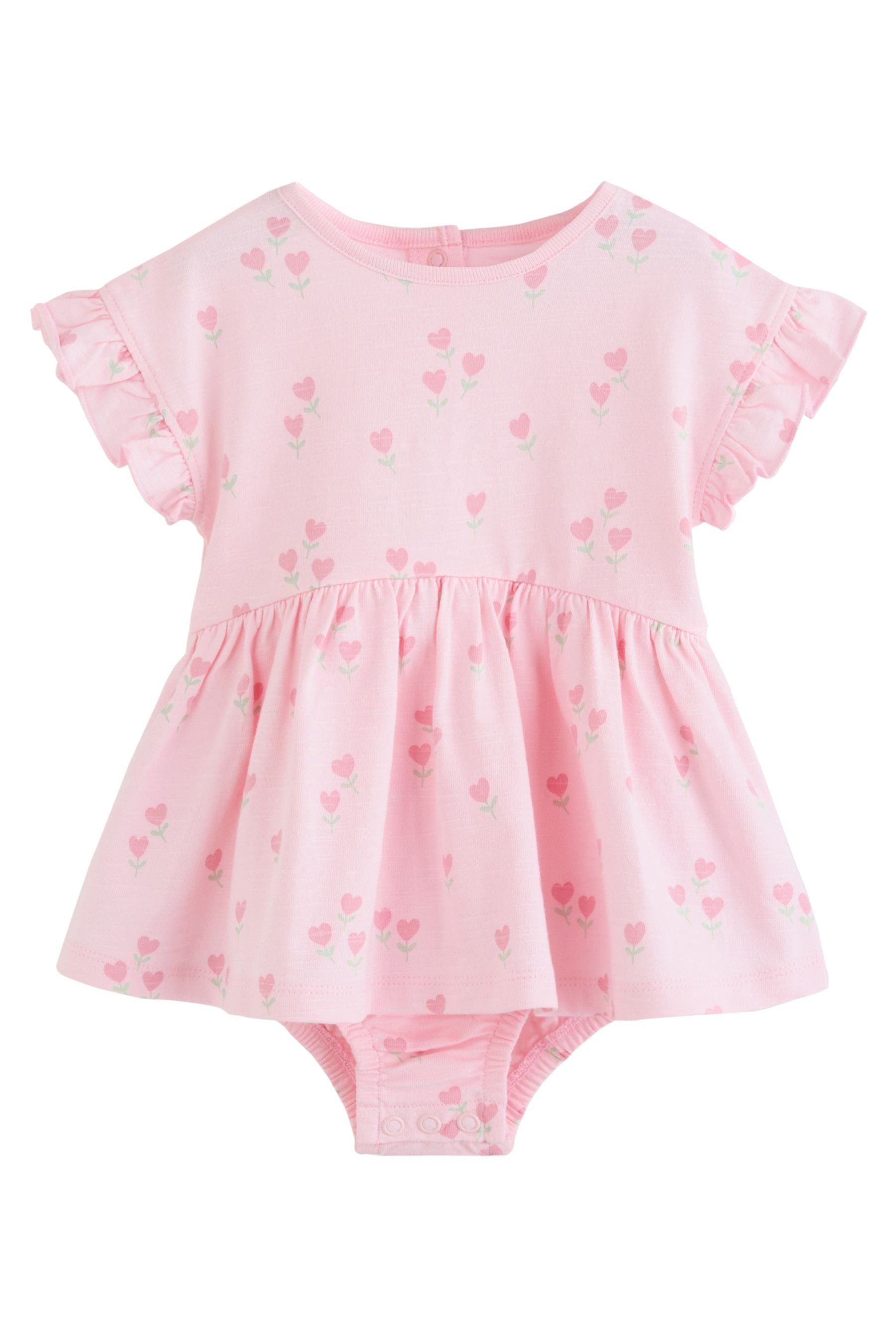 Next Strampler Strampelanzüge aus Jersey, 3er-Pack (3-tlg)