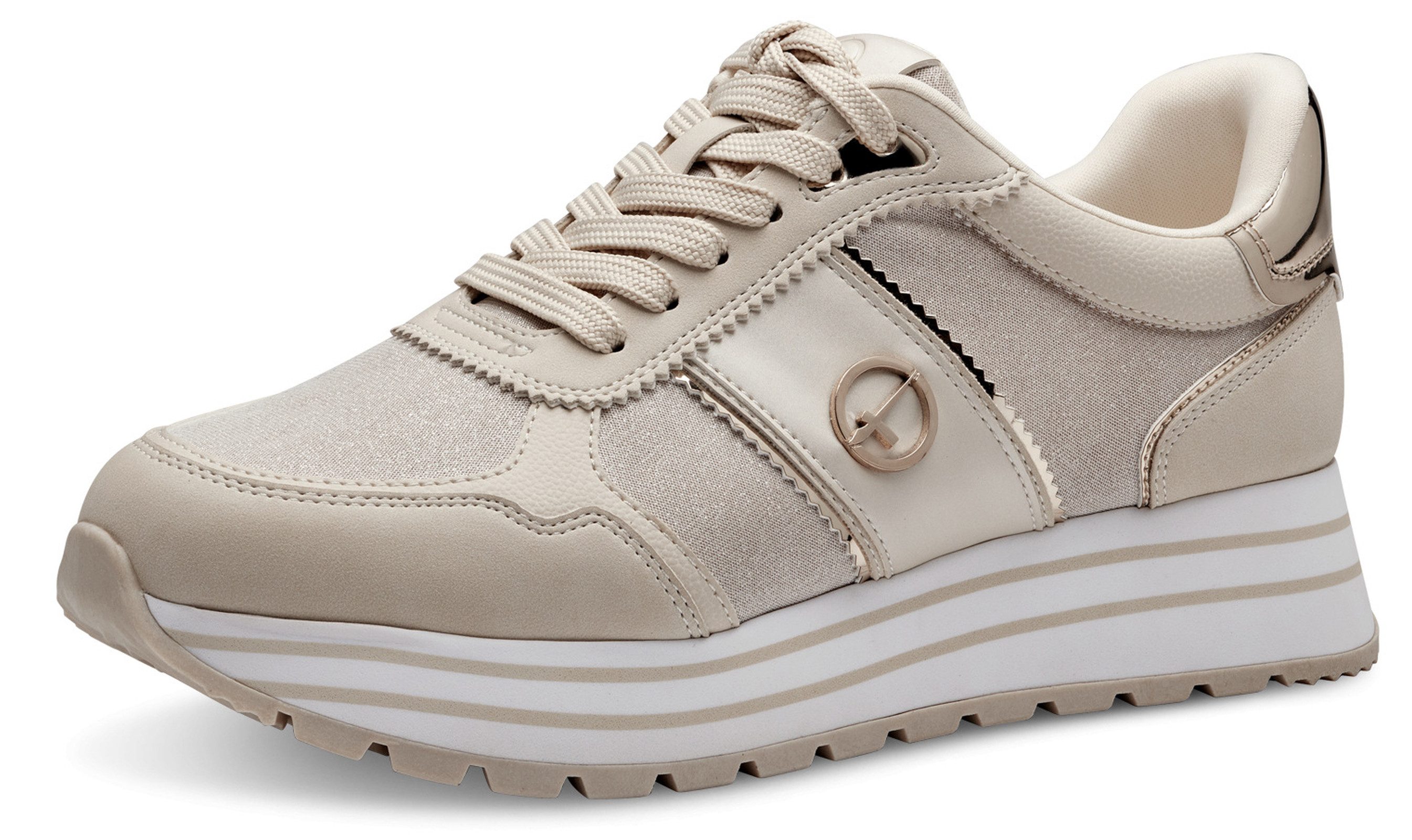 1-23727-42 430 Ivory Comb Sneaker
