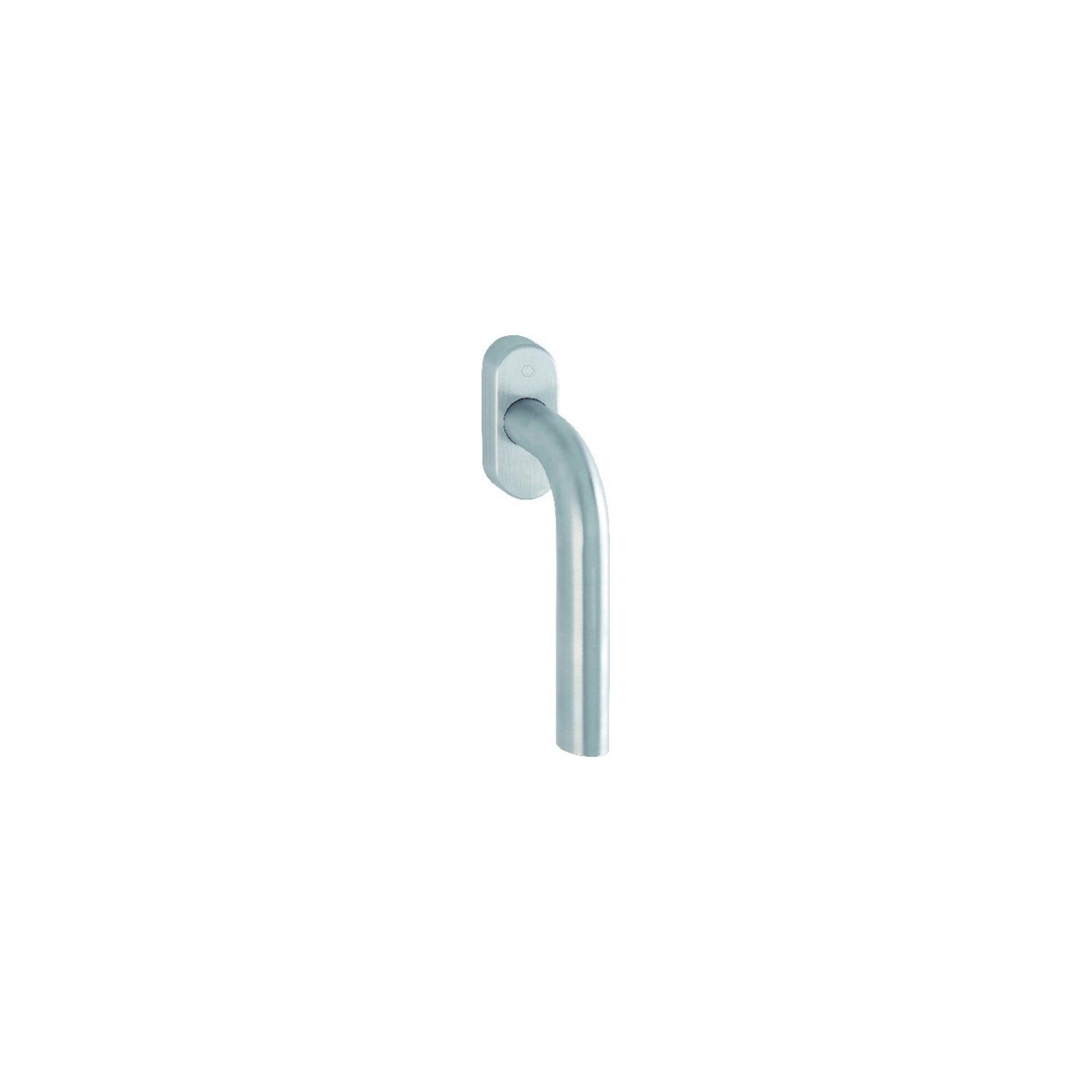 HOPPE Fenstergriff HOPPE DF-Fenstergriff Bonn E050/U30 mit ovaler Rosette,VK7x35 F69 matt