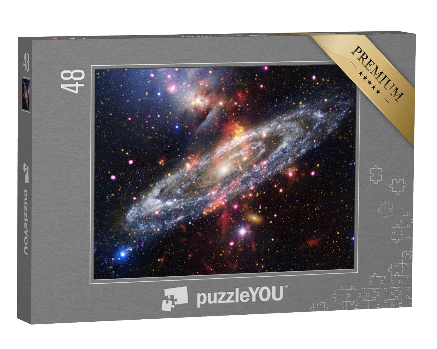 puzzleYOU und Sterne Universum Puzzle Weltraum, tiefen 48 Weltraum, Nebel Puzzleteile, im puzzleYOU-Kollektionen