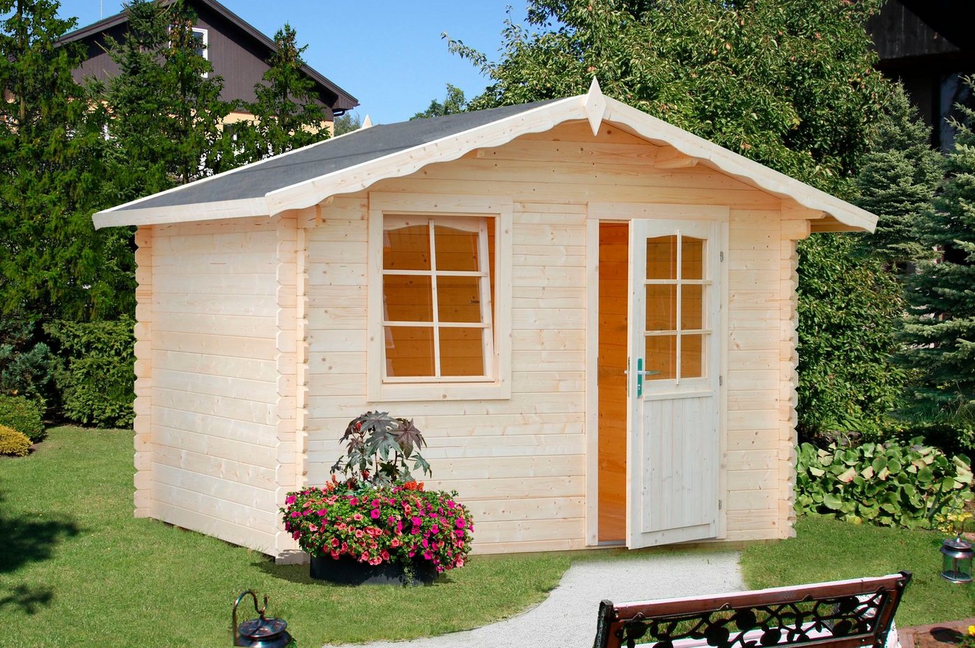 Thumbnail - Palmako Gartenhaus Emma, BxT: 290x250 cm, 4,6 qm