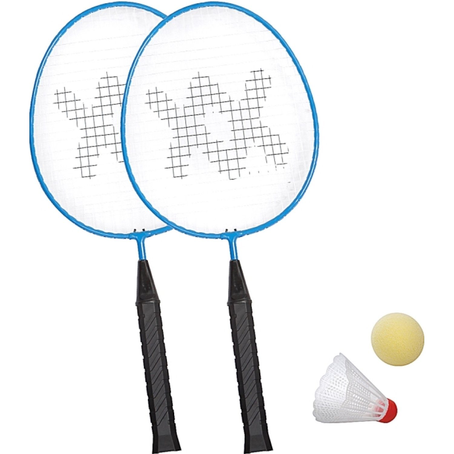 Vedes Badmintonschläger 74101186 XXTreme Badminton-Set Kids mit Federball