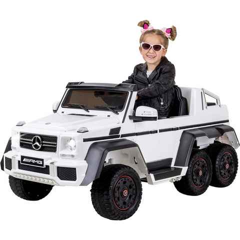 Actionbikes Motors Elektro-Kinderauto Kinder Elektro Auto Mercedes Benz G63 6x6 - SX1888, Belastbarkeit 110 kg, (2-tlg), Spielzeug ab 3 Jahre - Fahrzeug mit Fernbedienung - Geländefahrzeuge