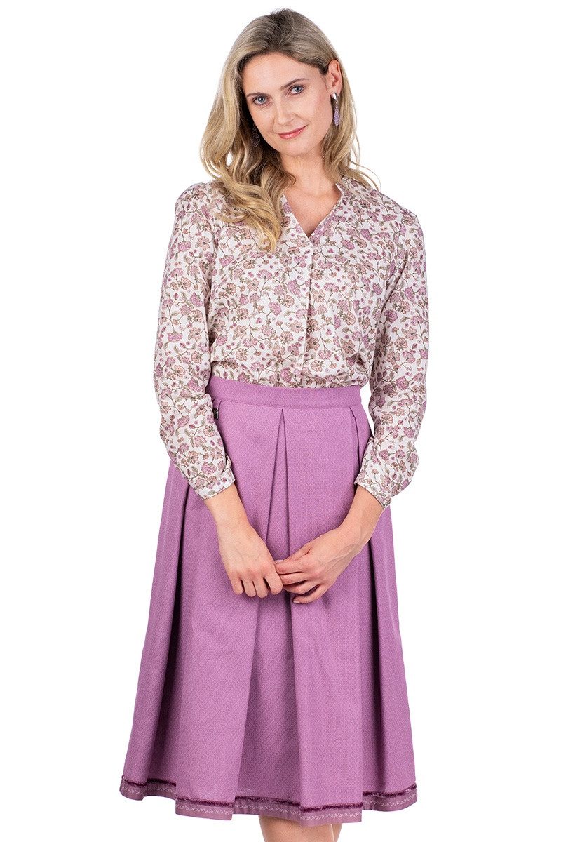 Hammerschmid Trachtenbluse Trachtenbluse - SABINE - creme/mauve light günstig online kaufen