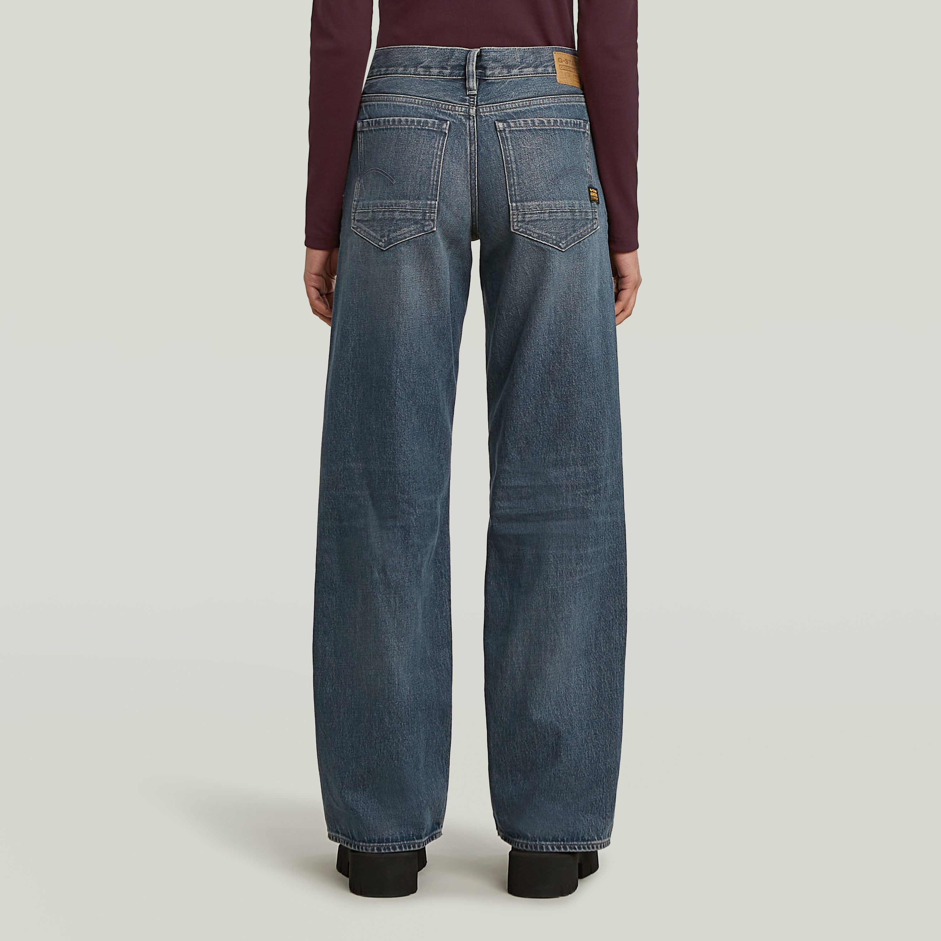 G-STAR Loose-fit-Jeans Judee Loose Wmn mit innenliegender Münztasche