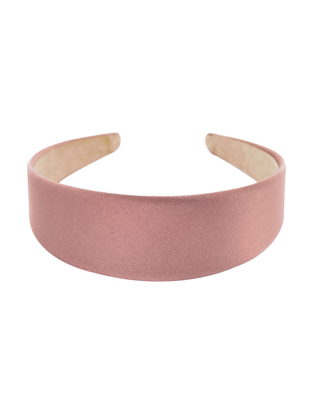 axy Haarreif Breiter Haarreif mit Satin bezogen, Vintage Klassik-Look Damen Haareifen Haarband