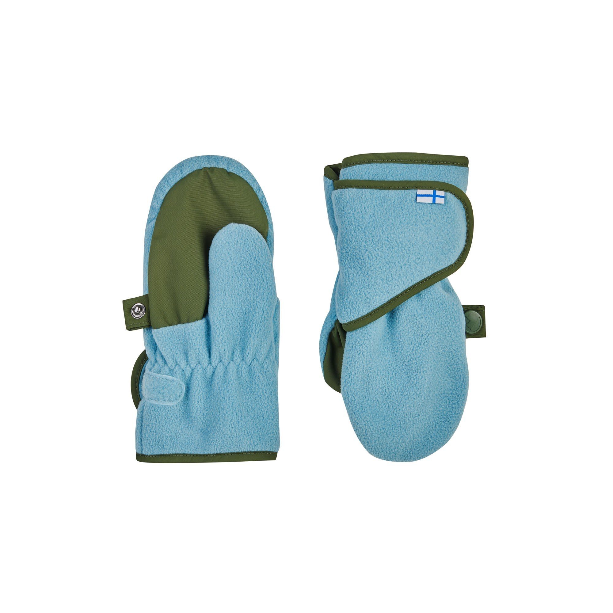 Fleecehandschuhe Smoke Finkid Lapanen Finkid - Blue Kinder Green Accessoires Bronze Light