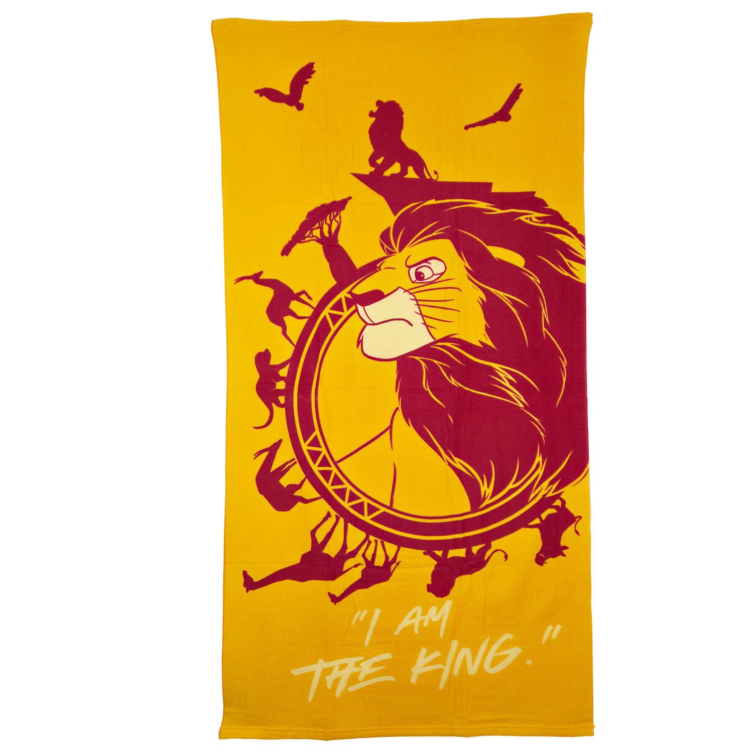 Disney Strandtuch Disney König der Löwen Strandtuch Handtuch Badetuch 70x140 cm