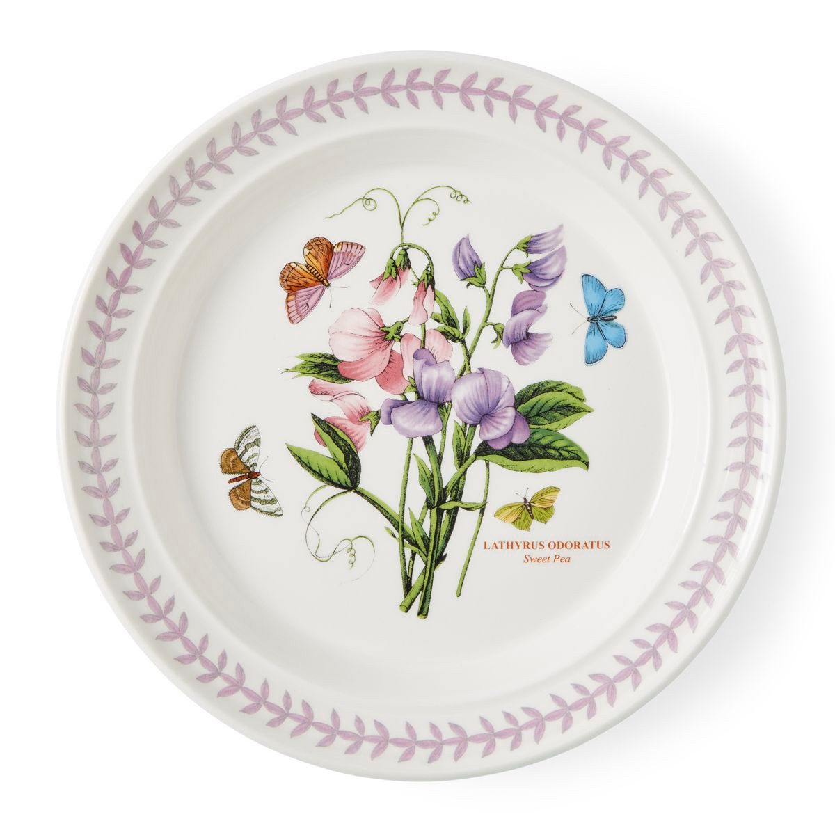 Portmeirion Teller Portmeirion Keramik Speiseteller Botanic Garden Meadow Duftwicke