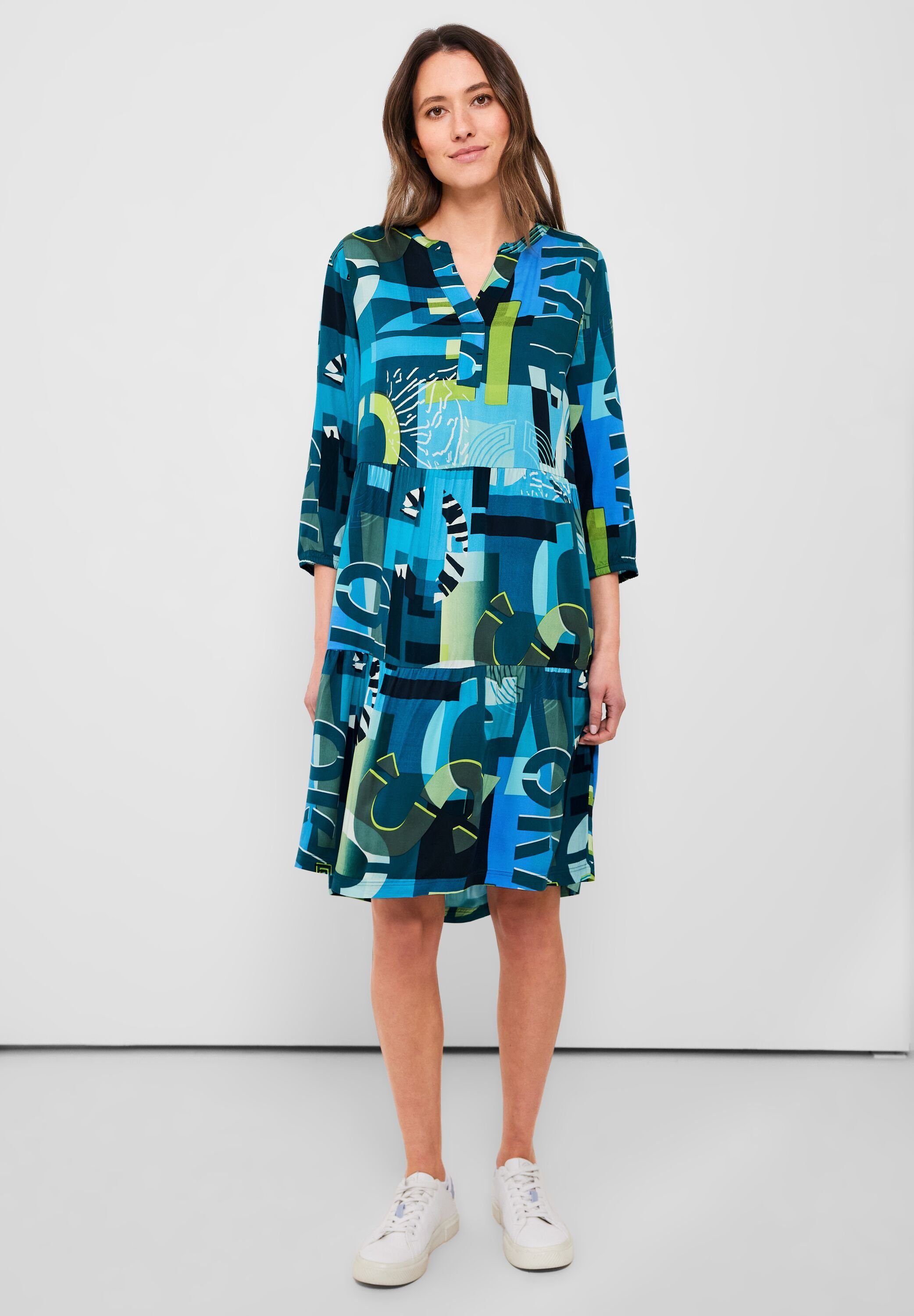 Cecil für | kaufen online Blaue OTTO Leinenkleider Damen