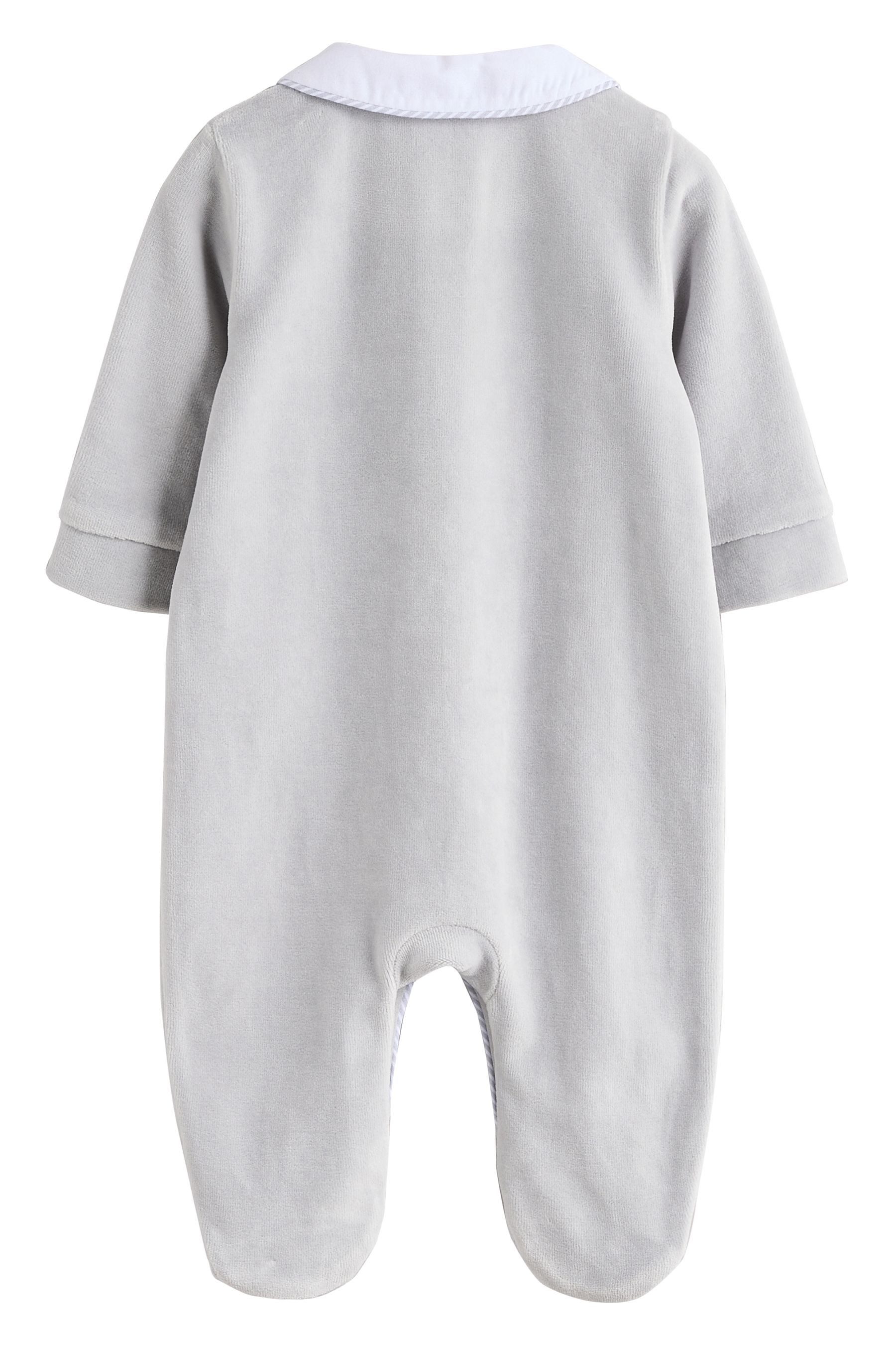 Next Schlafoverall Pyjama-Set aus Velours (1-tlg) günstig online kaufen