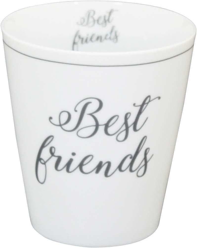 Krasilnikoff Tasse Happy Mug Tasse Kaffeetasse Becher Teetasse Porzellanbecher, Spülmaschinen- und mikrowellengeeignet Hochwertiges Porzellan