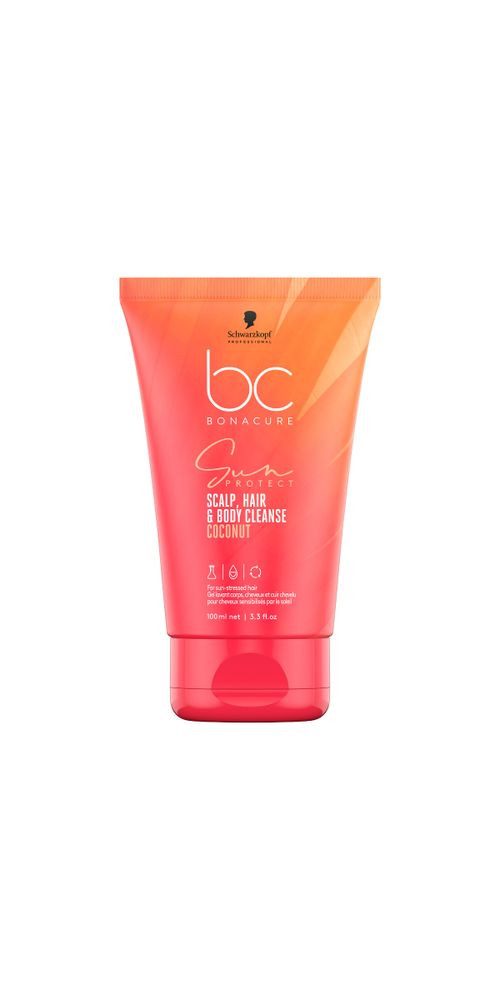Schwarzkopf Körperpflegemittel Schwarzkopf BC Sun 3-in-1 Scalp, Hair & Body Cleanse 100ml