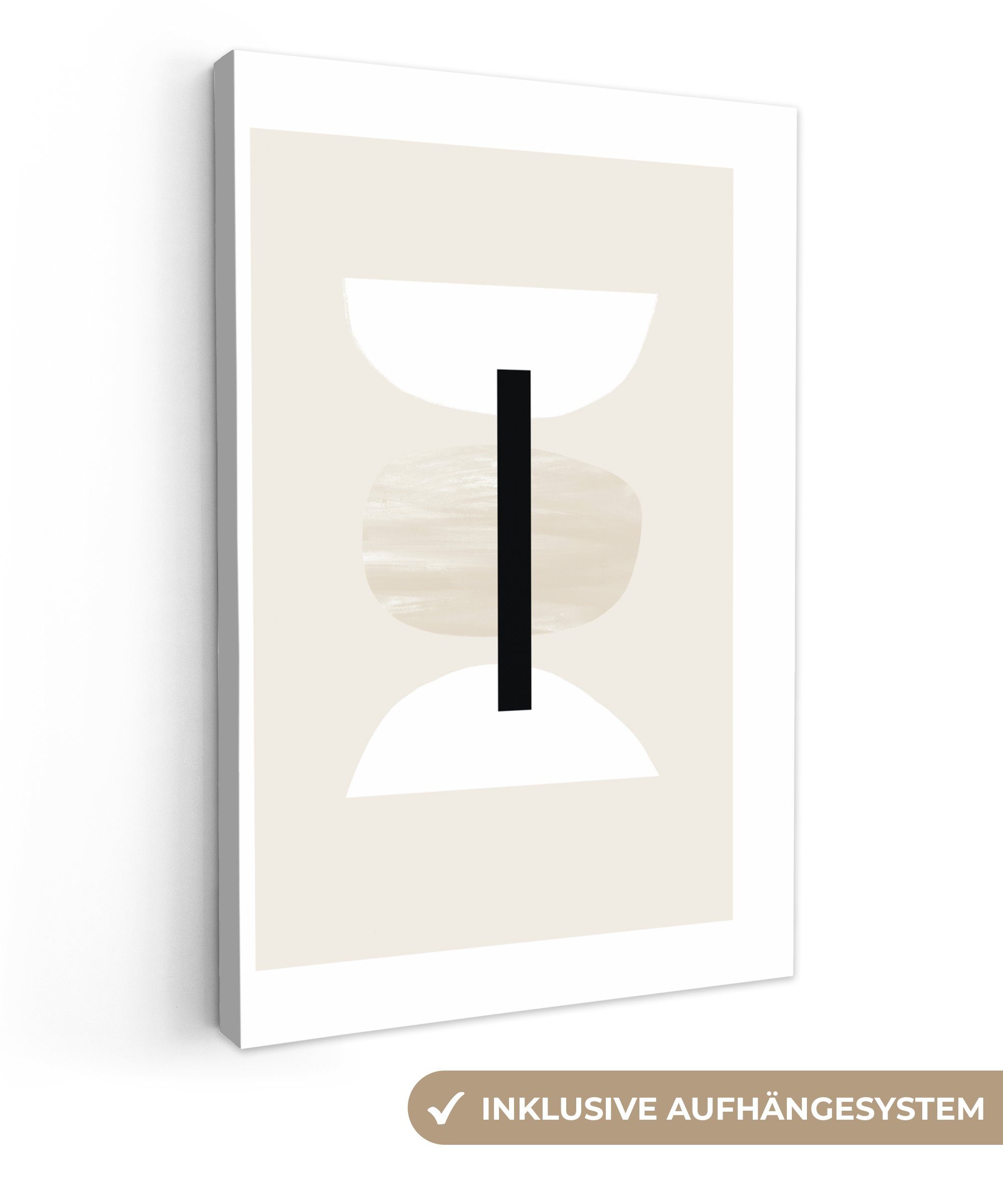 OneMillionCanvasses® Leinwandbild Abstrakt - Geometrische Formen günstig online kaufen