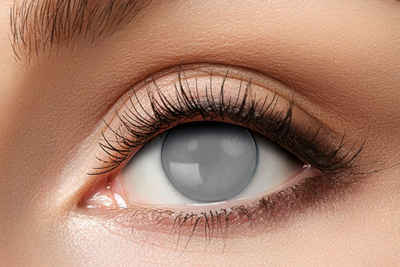 Eyecatcher Motivlinsen Farblinsen - 3-Monats-Kontaktlinsen, m52 - Blind