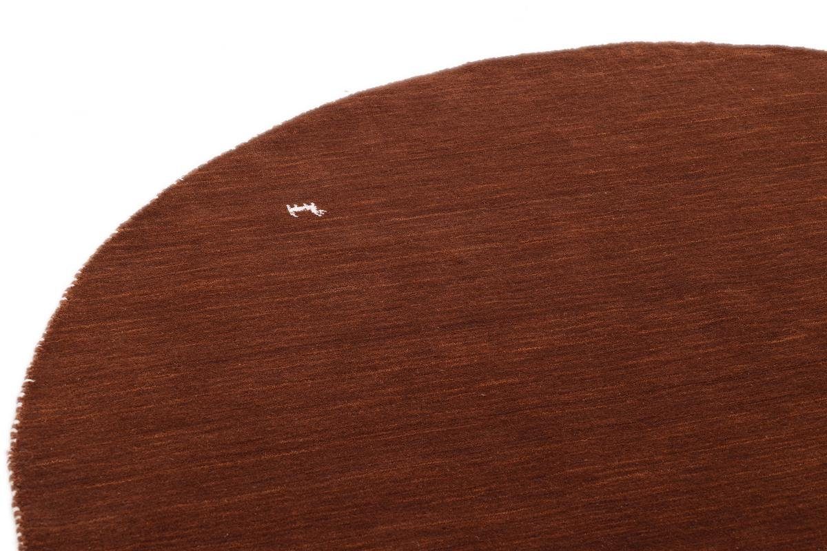 12 Brown Nain Moderner Rund, rund, Höhe: Trading, mm 244x246 Gabbeh Orientteppich Orientteppich Loom