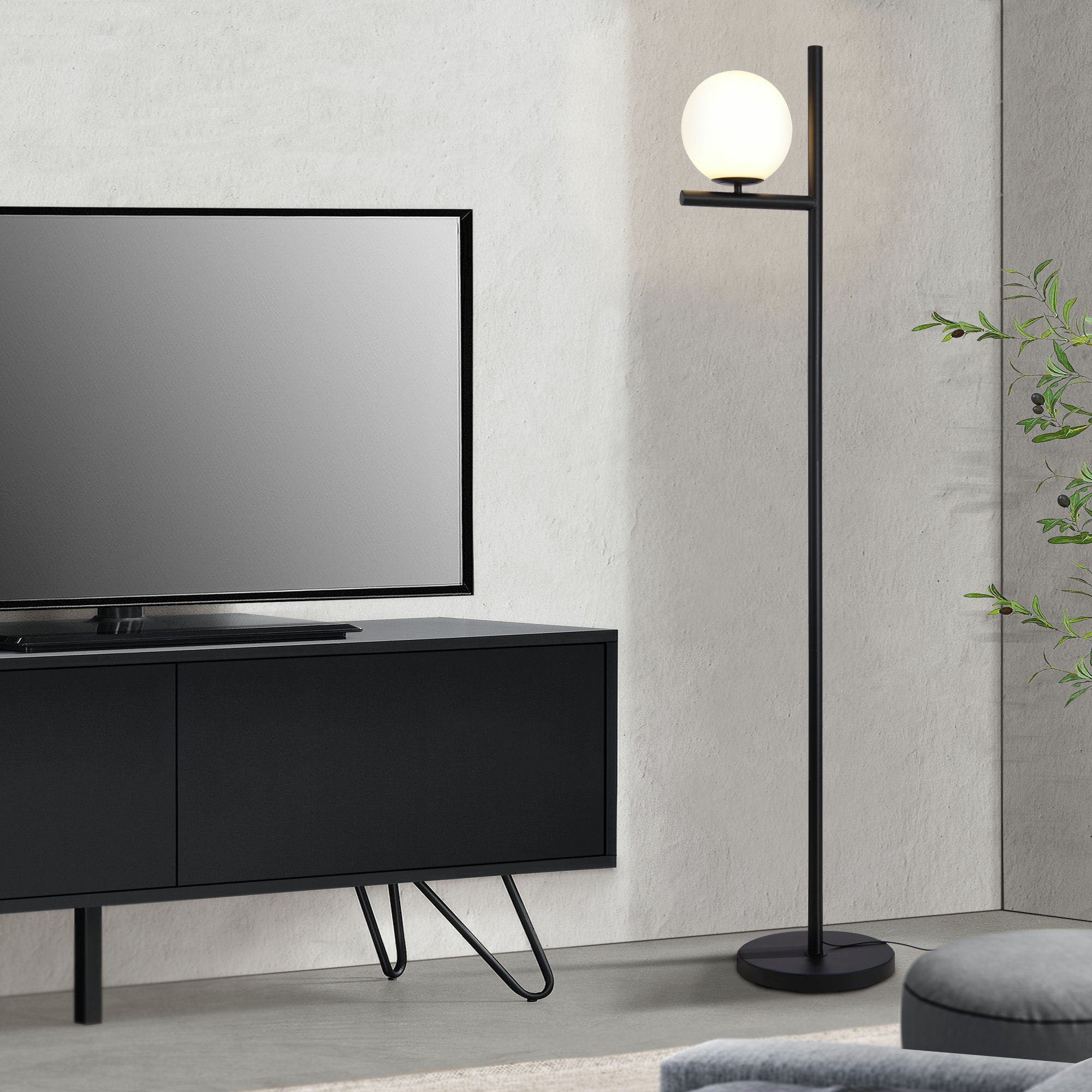 lux.pro Stehlampe, ohne Leuchtmittel, »Aberdaron« 1 günstig online kaufen