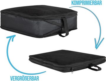 normani Reisetasche Reisetasche 120 L mit 4 Kleidertaschen, Große Reisetasche mit Rollen 120 Liter