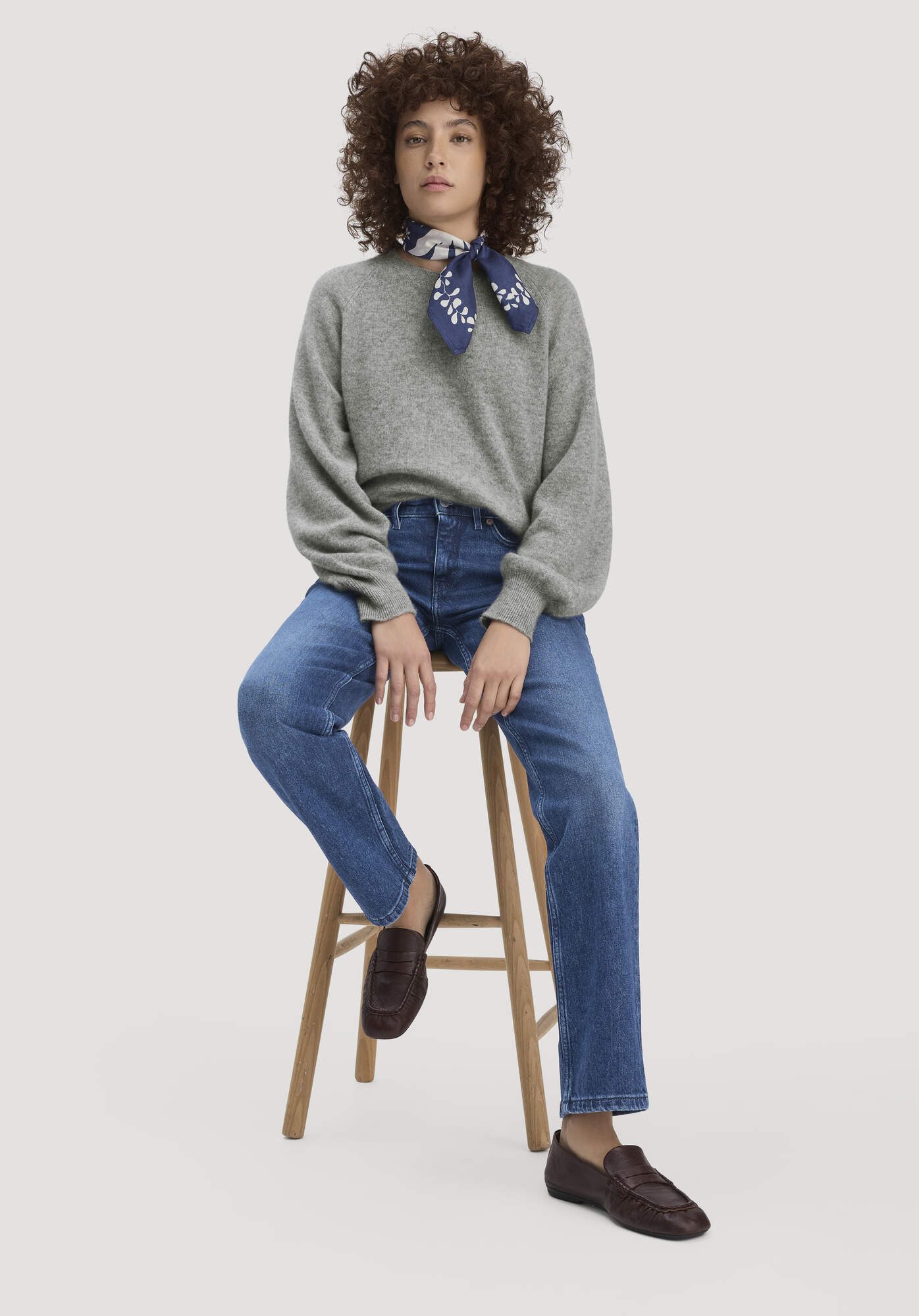 Hessnatur Bequeme Jeans MARIE Straight aus Bio-Denim (1-tlg) MARIE Straight aus Bio-Denim