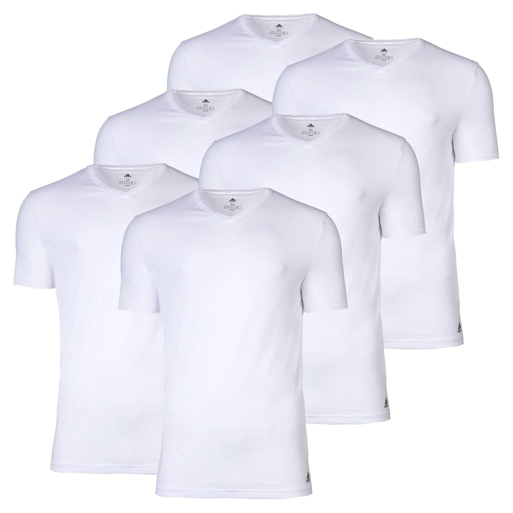 T-Shirt Herren T-Shirt 6er Pack Baumwolle