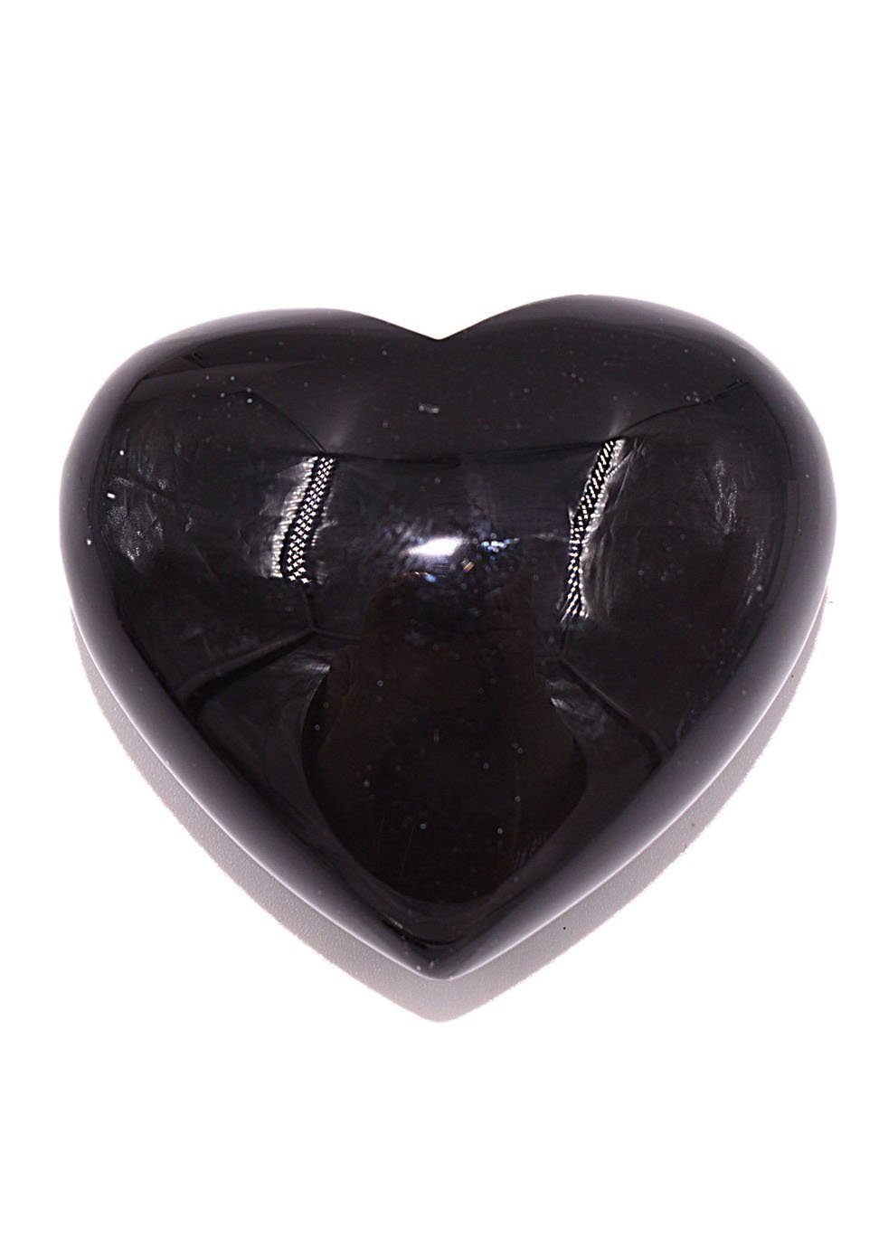 Firetti Edelstein Schmuck Geschenk Herz, (1-St), Onyx, Handschmeichler