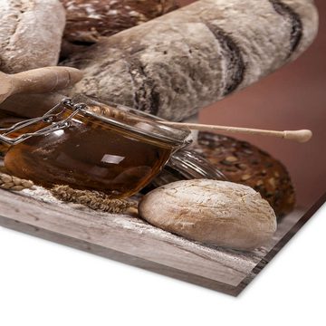 Posterlounge Acrylglasbild Editors Choice, Bäckerei-Konzept! Frisches Brot, Küche Rustikal Fotografie