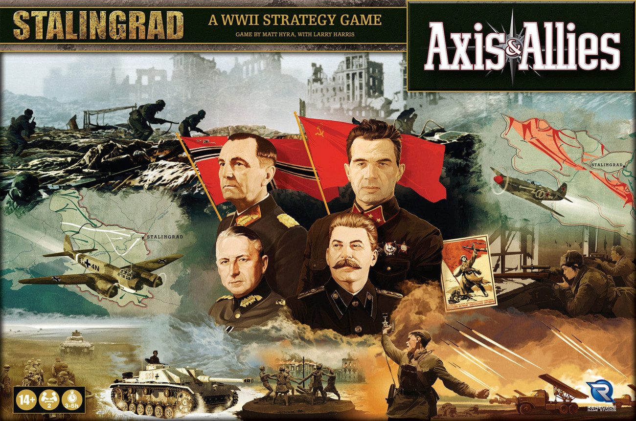 Renegade Spiel Axis & Allies Brettspiel Stalingrad *Englische Version*