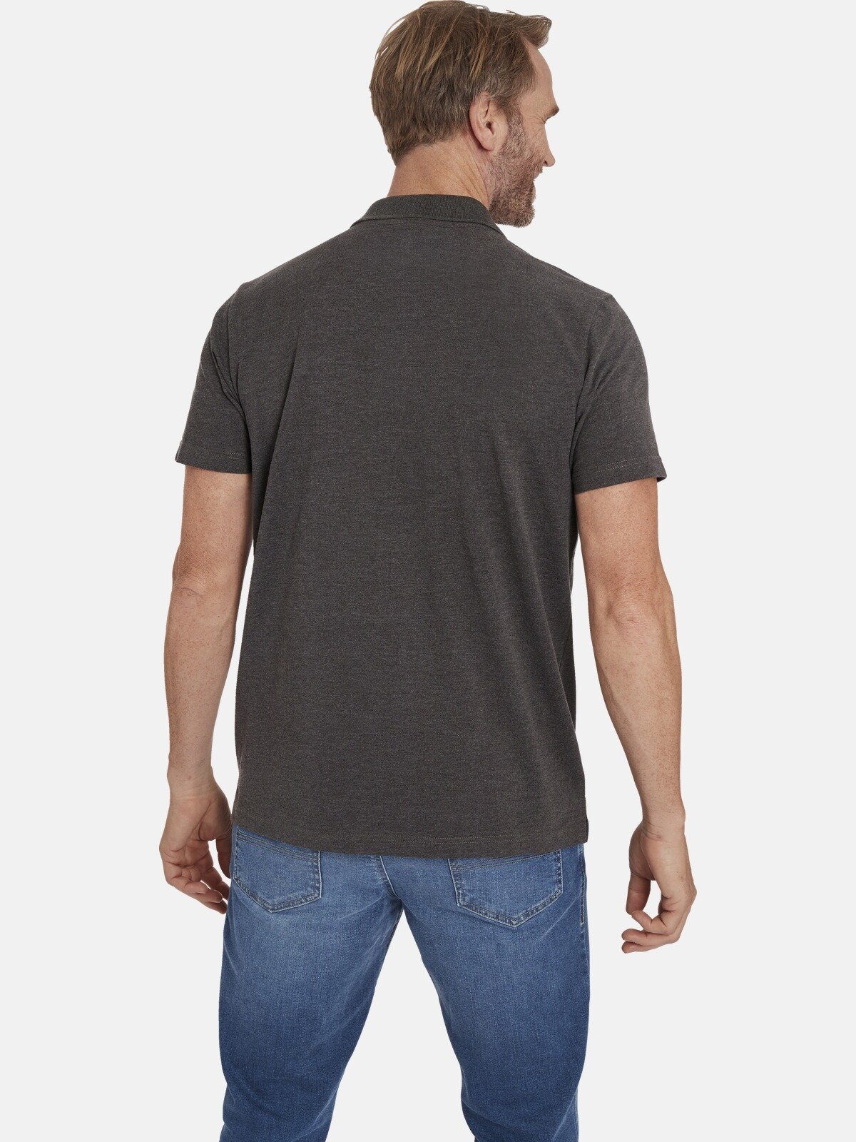 Jan Vanderstorm Poloshirt NISSE mit verlängertem günstig online kaufen